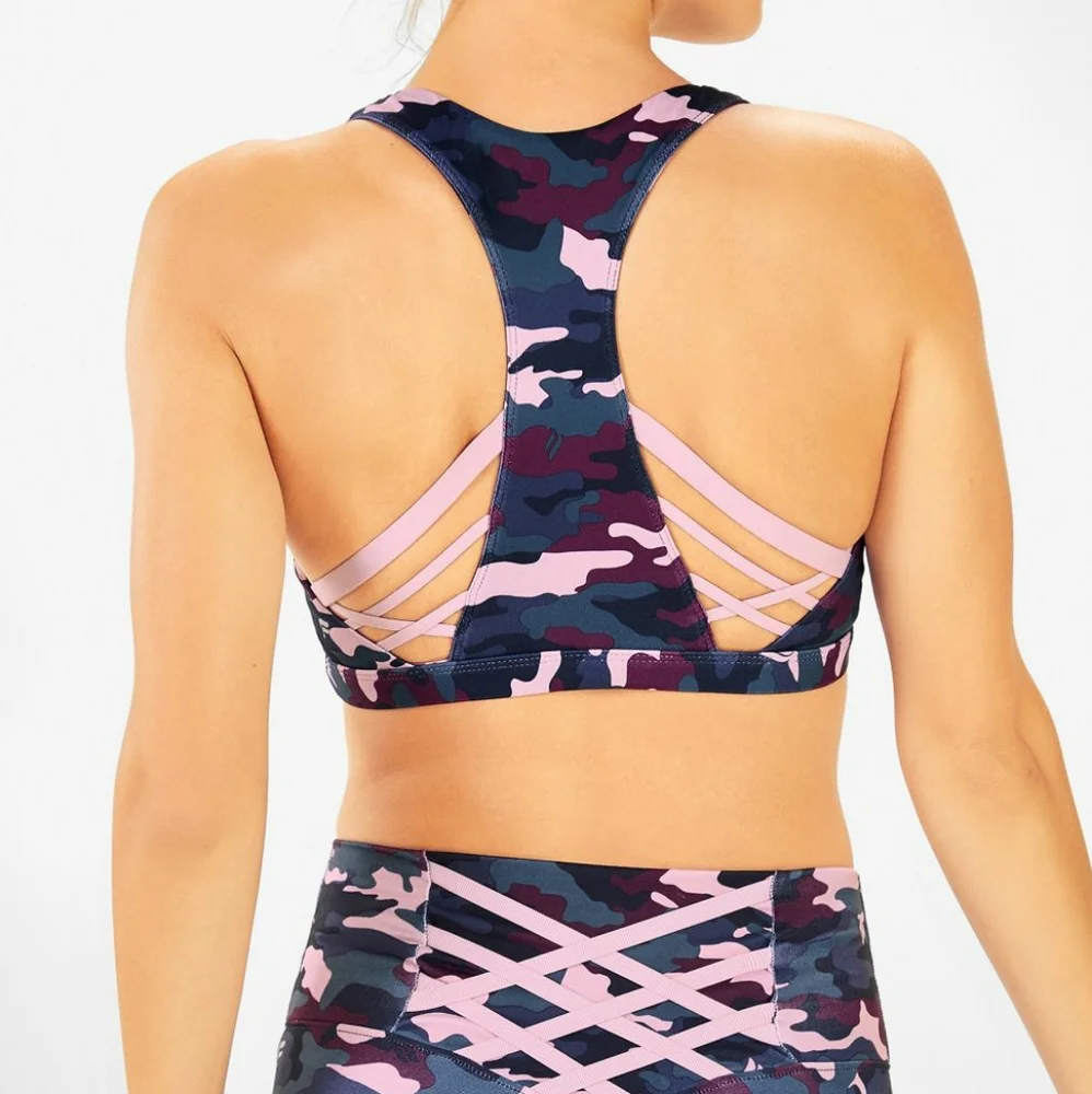 Fabletics Kessler Medium Impact Sports Bra Size 2XL NEW